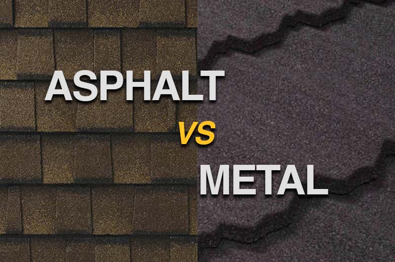 Asphalt VS Metal Roofs Comparison, Which Is Better?