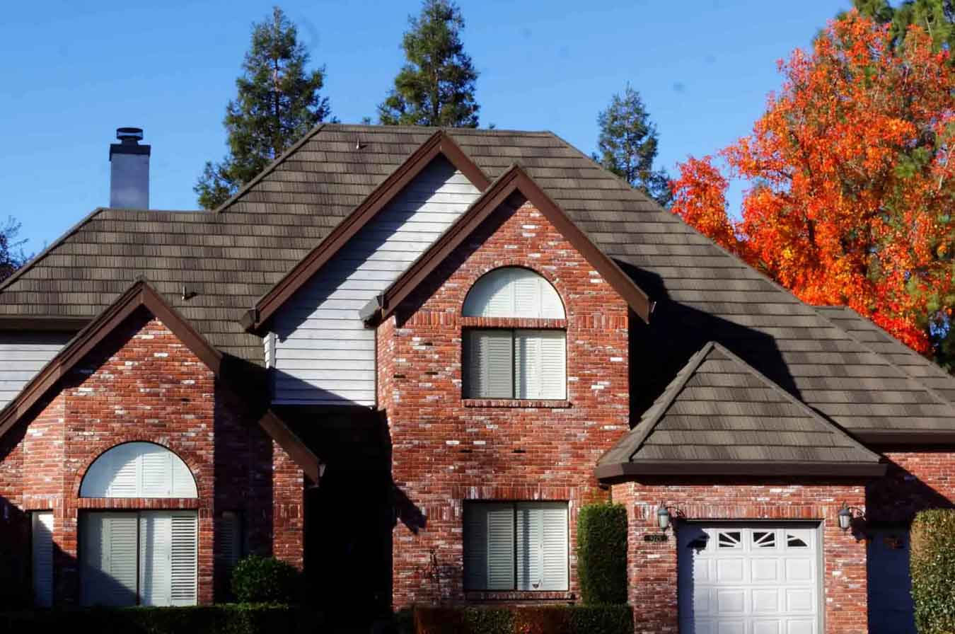 Home in Toledo, Ohio with a Stone coated metal roof by Tilcor, installed by Great Lakes Home Remodeling