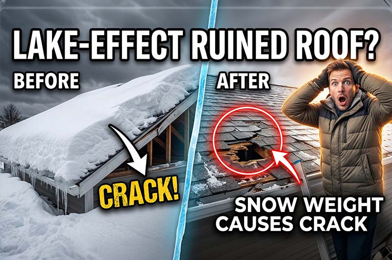 Why Lake-Effect Snow Is Hard on Ohio and Michigan Roofs
