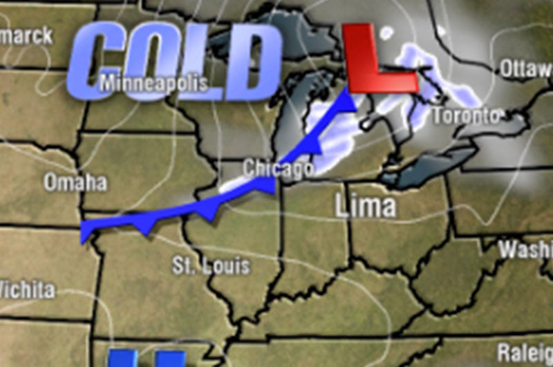 Lima, Ohio Cold Weather Forecast
