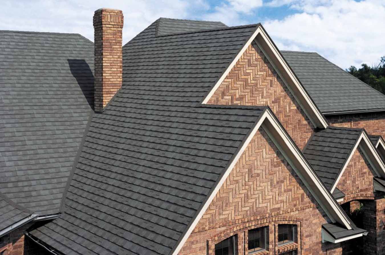 tilcor stone coated metal roof home in lorain, ohio