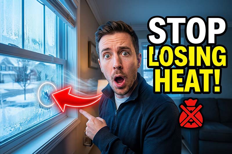 Is Your Home Losing Heat Through Old Windows? Signs to Watch For