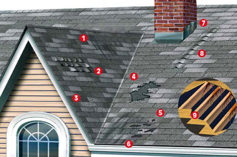 signs to replace your home's roof