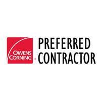 Owens Corning Preferred Contractor logo on a white background
